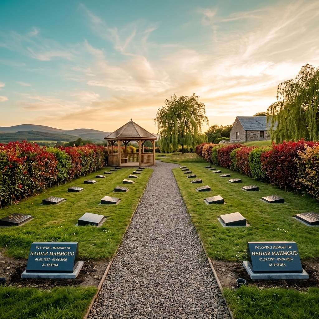 Gardens of Serenity Islamic memorial garden in Scotland